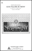 Good Fellows Be Merry TTBB choral sheet music cover